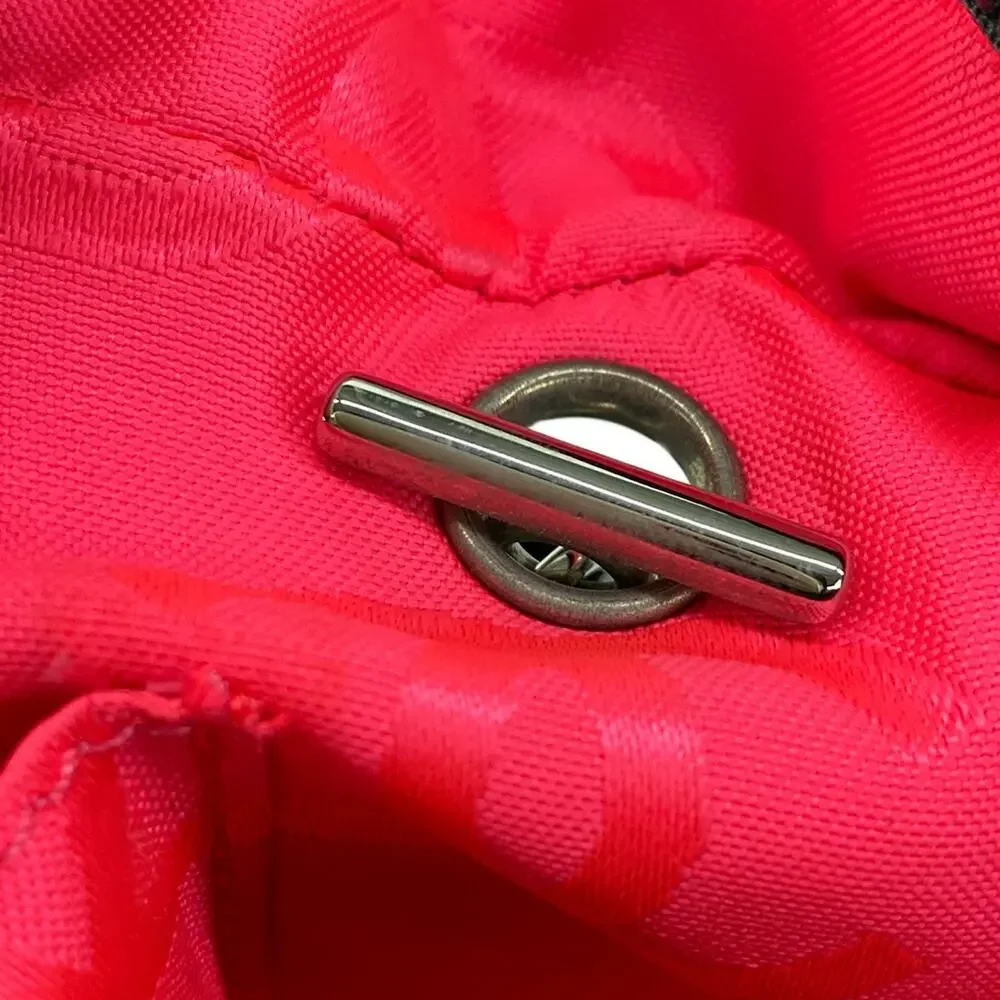 Chanel Cambon Mini Bowling Bag Handbag A29792 Lambskin Patent Leather